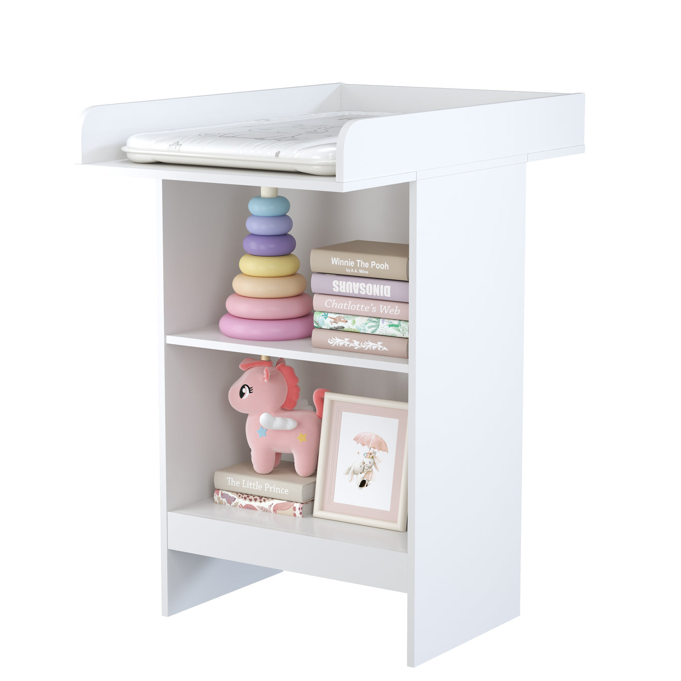 Shefa 602 Changing Table White (1 Box)