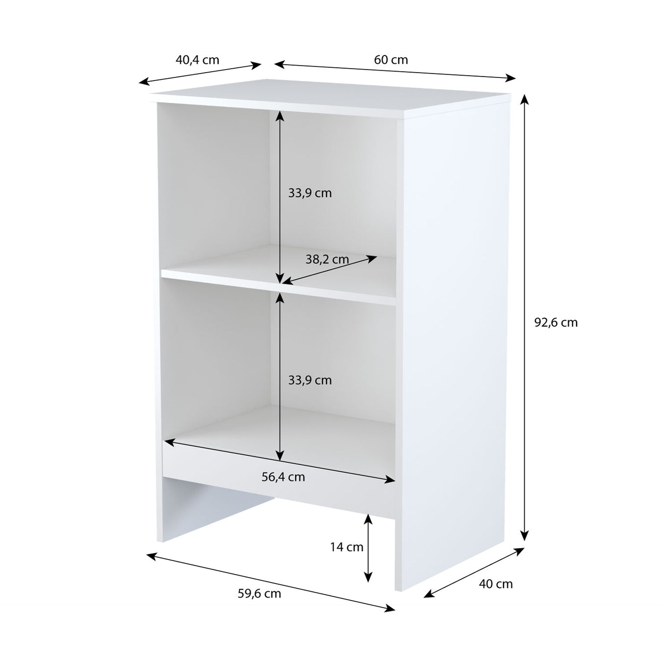Shefa 602 Changing Table White (1 Box)