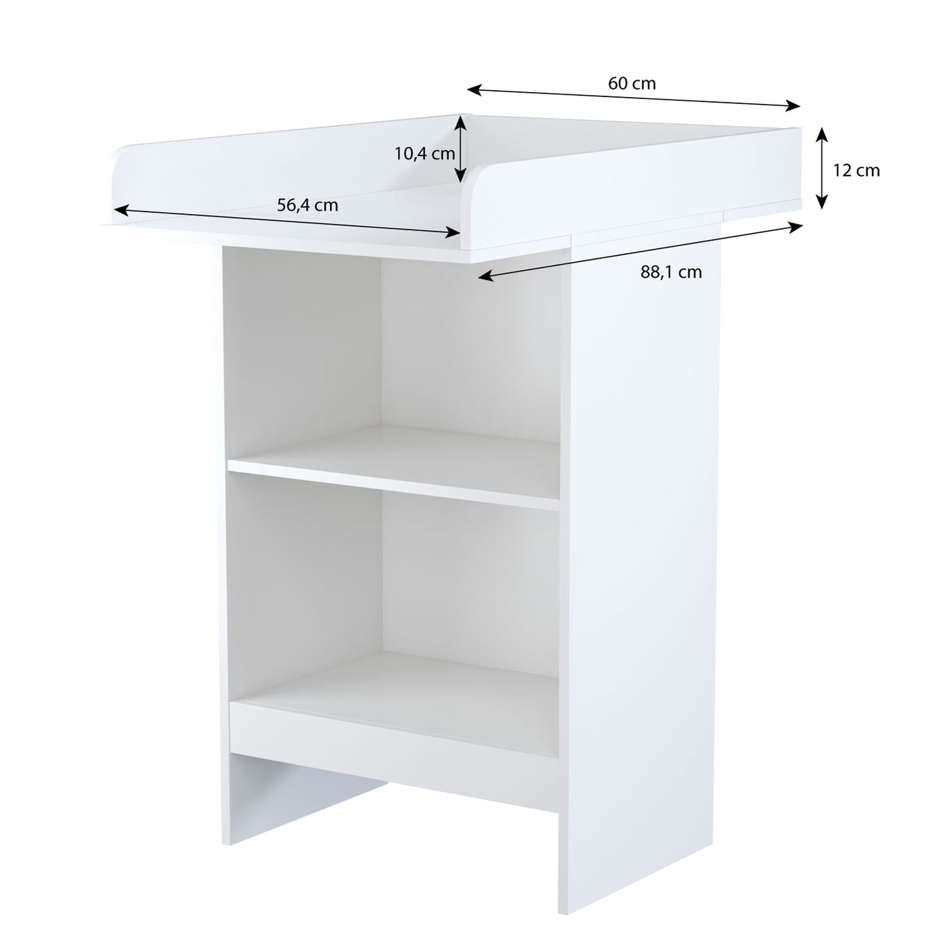 Shefa 602 Changing Table White (1 Box)