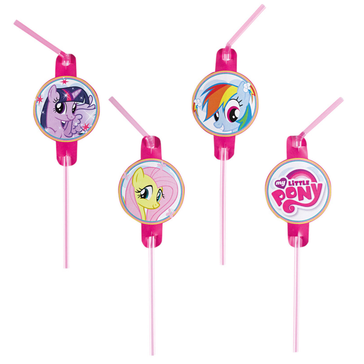 My Little Pony Drinking Straws