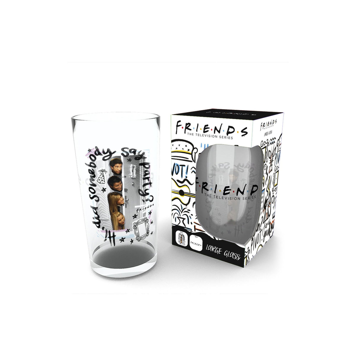 Friends Party Pint Glass