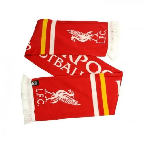 Liverpool Liverbird Yellow Jacquard Knit Scarf