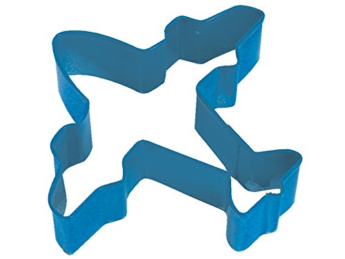 Aeroplane Poly-Resin Coated Cookie Cutter Navy