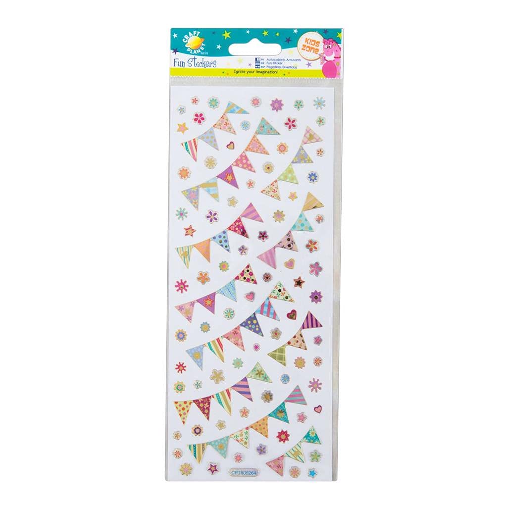 Fun Stickers - Bunting