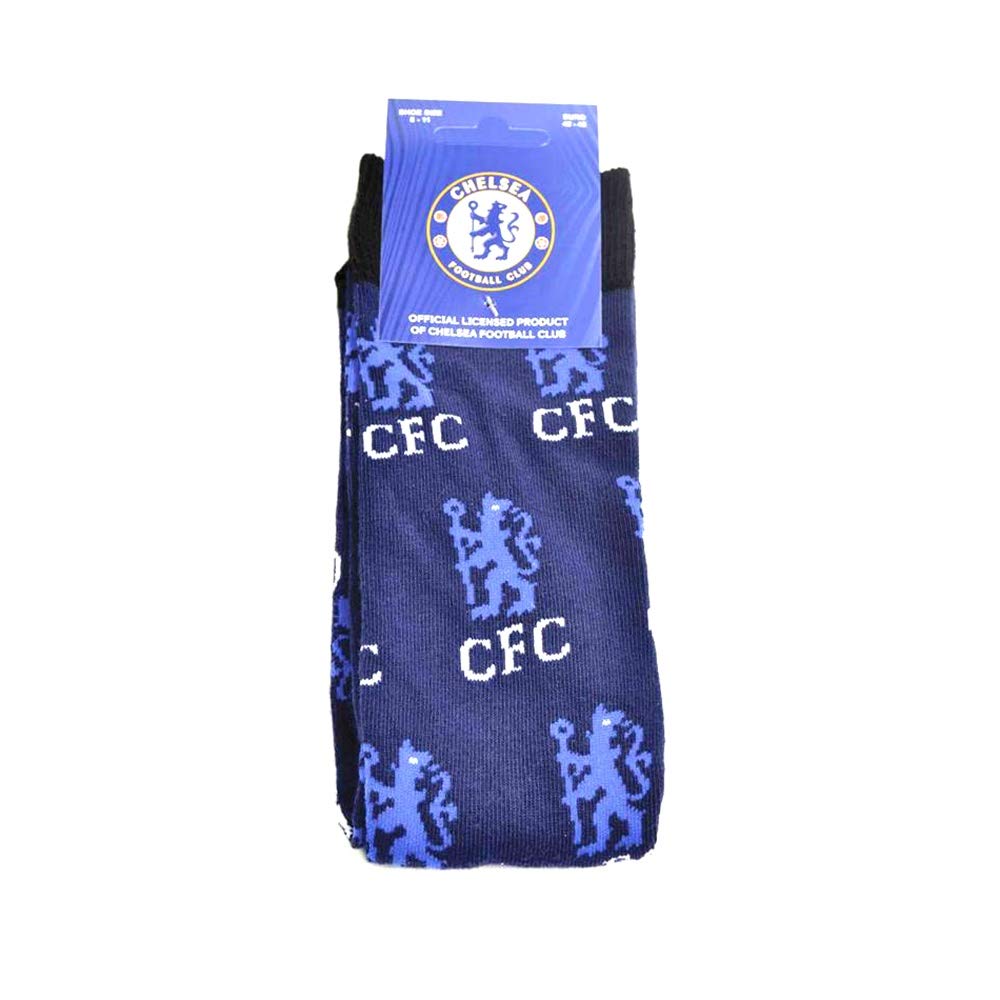 Chelsea All Over Print Socks 4-6 UK
