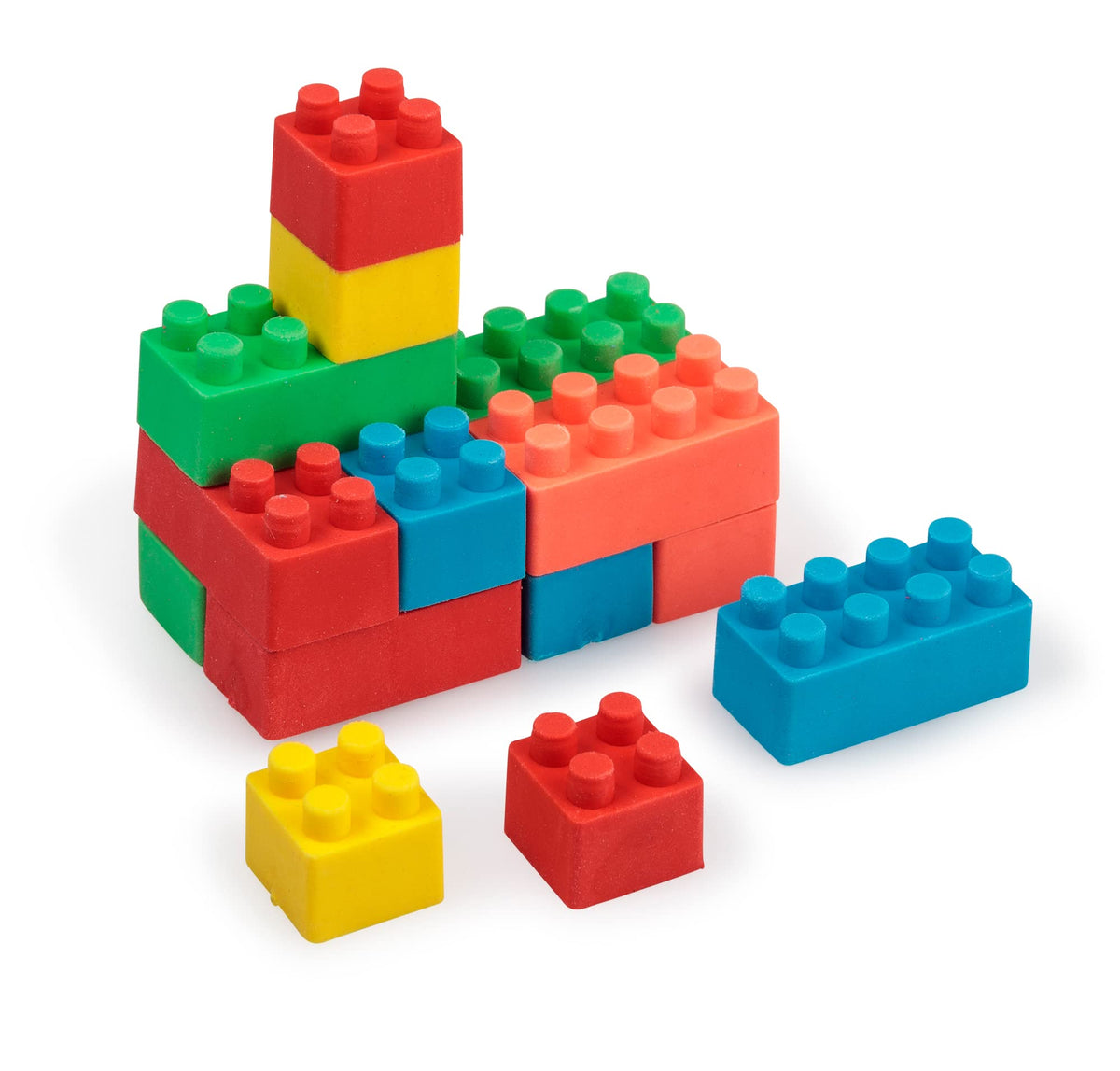 BUILDING BLOCK ERASERS