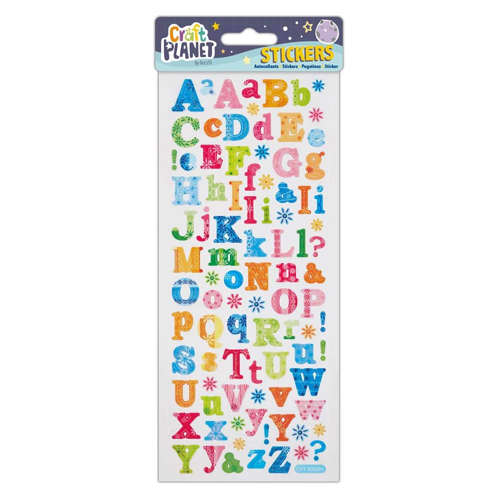 Fun Stickers - Flower Alphabet