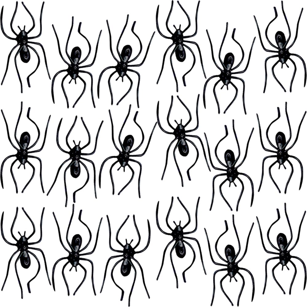 Clip-On Spiders /24