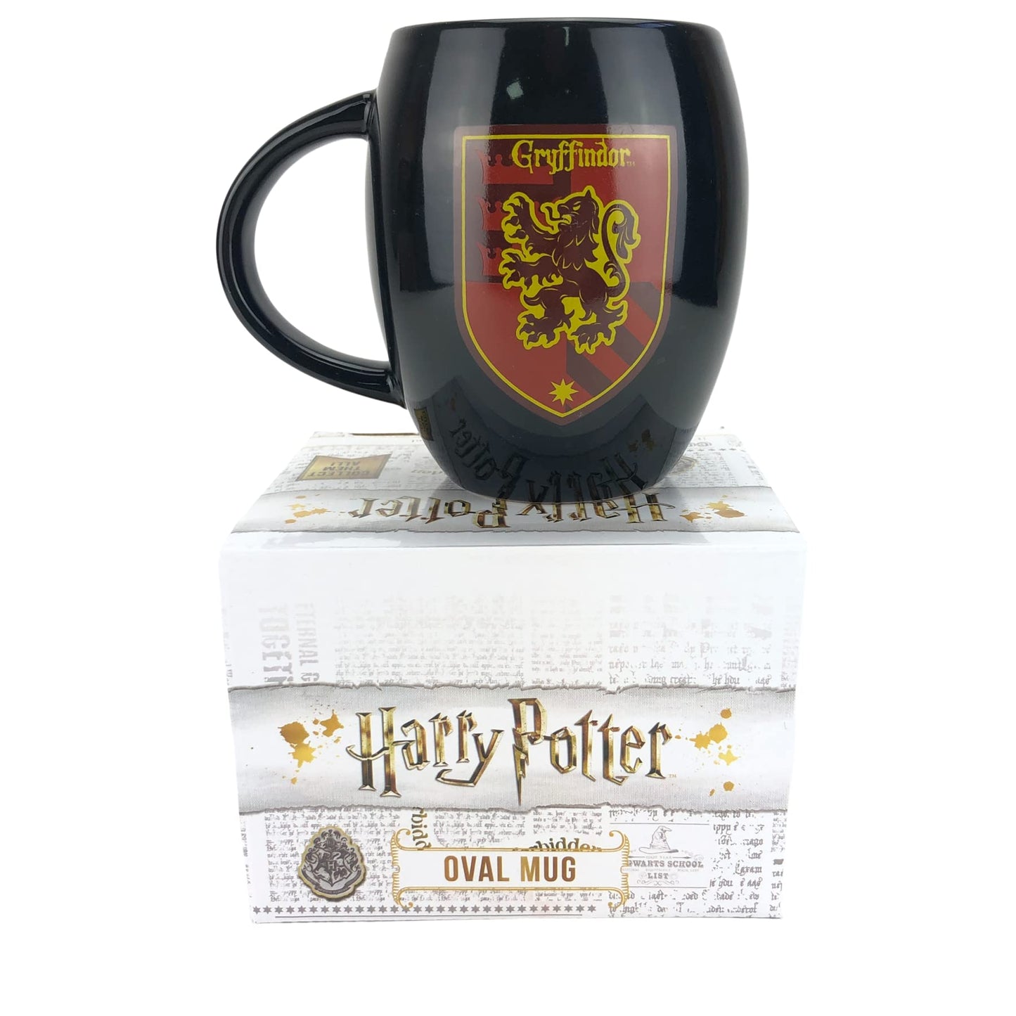 Pyramid International Wizarding World MGO25713 Harry Potter Oval Ceramic Mug with Gryffindor Uniform in Presentation Box Official Merchandise