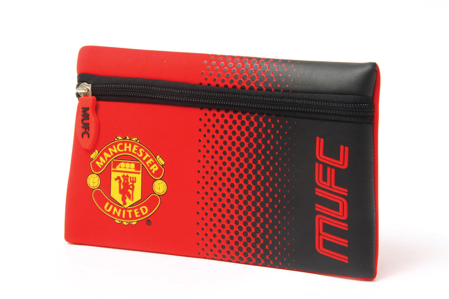 Manchester United F.C. Fade Design Flat Pencil Case