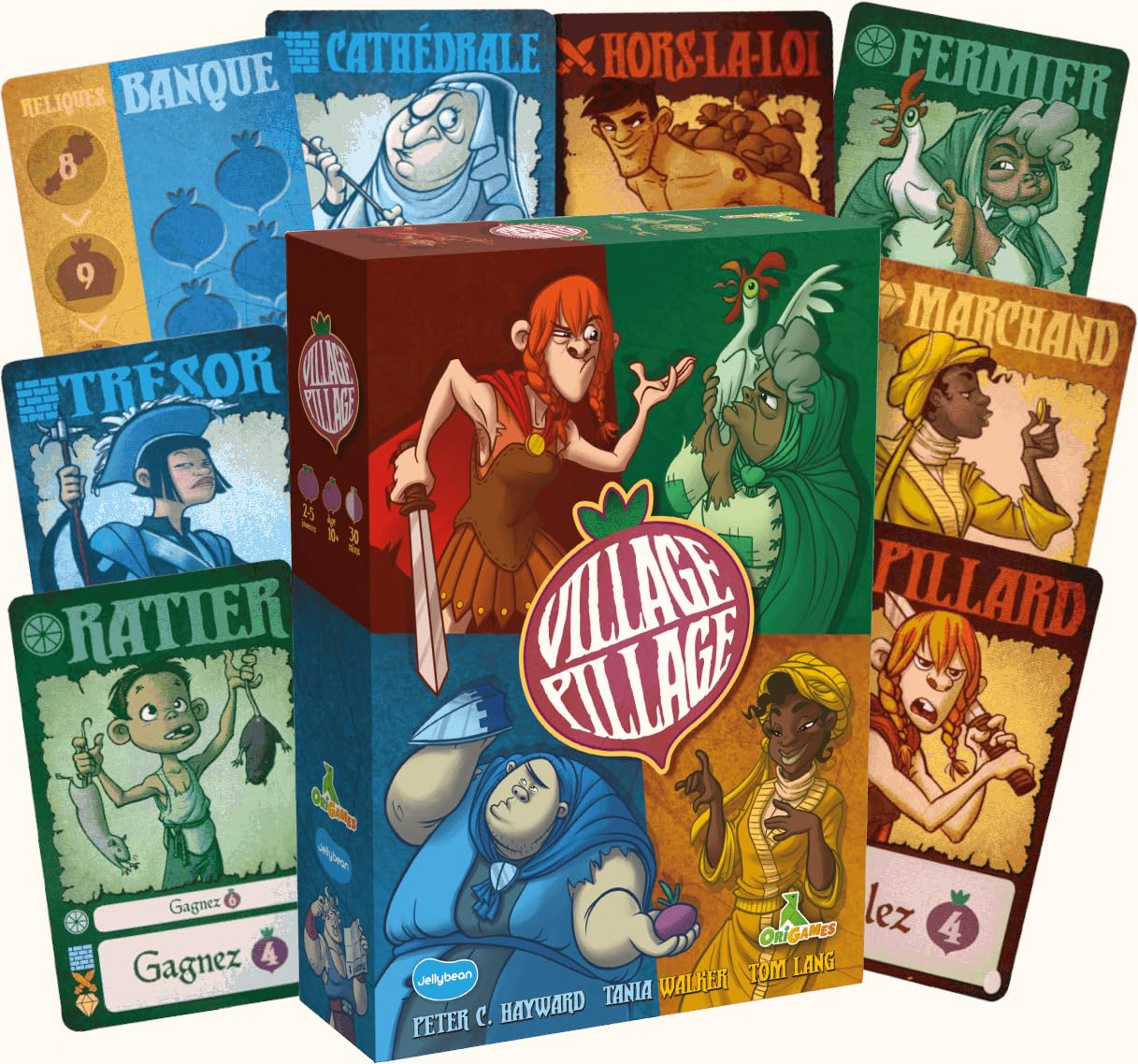 VILLAGE PILLAGE Jeu de Plateau