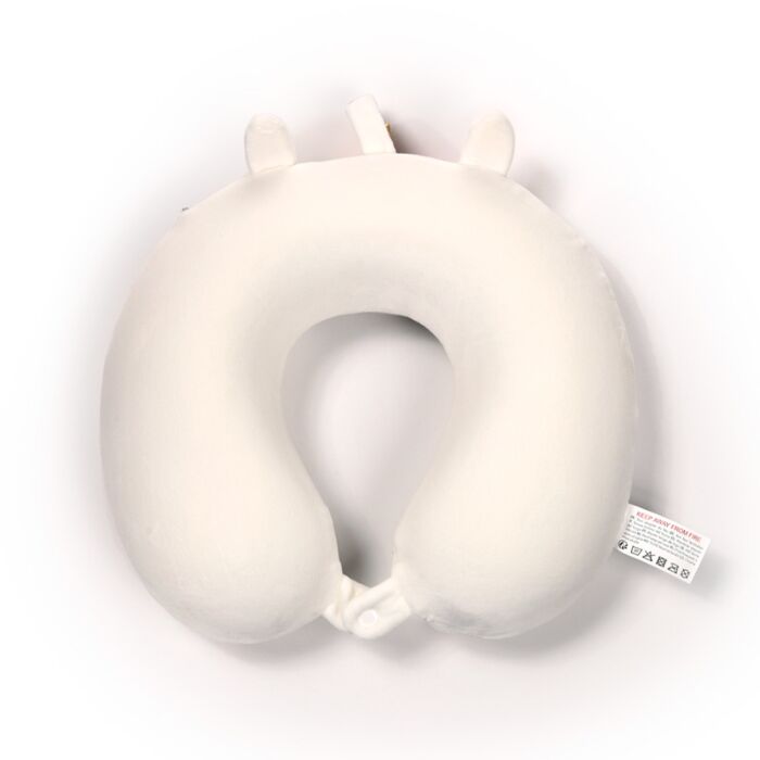 Relaxeazzz Lola the Cat Adoramals Plush Memory Foam Travel Pillow