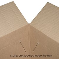 Single wall cardboard boxes - 12x9x9 inches