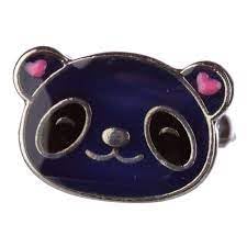 Cute Kids Panda Mood Rings