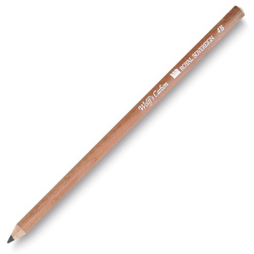 Wolff's Carbon Pencil Set, Black, 4 Count (Pack of 1)