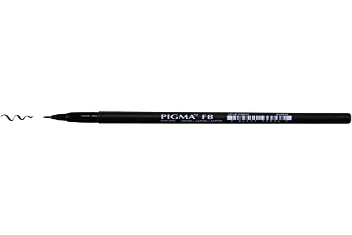 Sakura Pigma Brushpen - Fine - Black