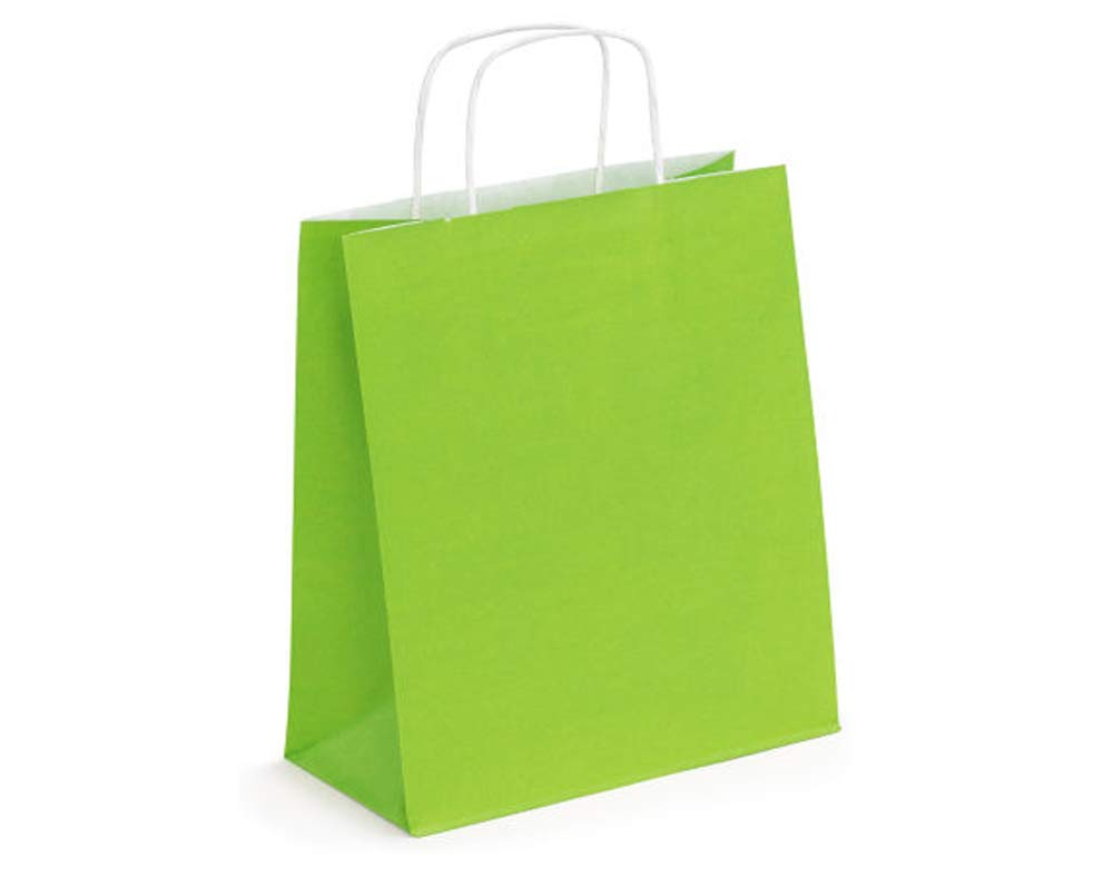 Kiwi GreenMedium Gift Paper Bags