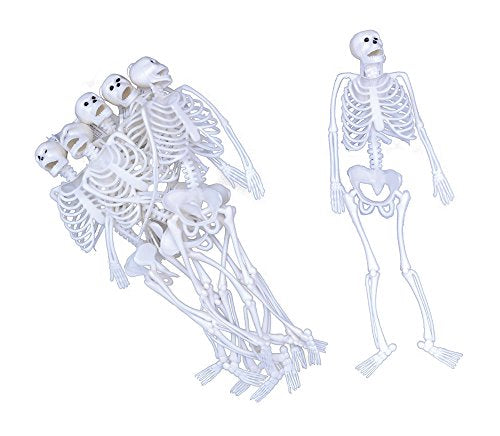 Bristol Novelty Skeleton. White PVC 12"