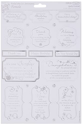 anitas Die-Cut Sentiments,