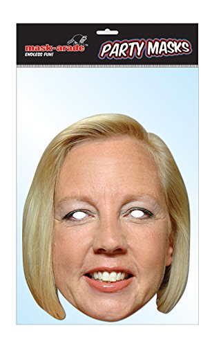 Deborah Meaden Cardboard Party Mask