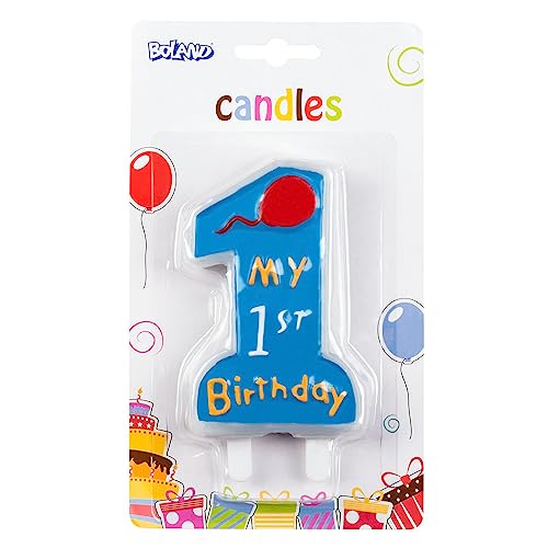 Boland Numeral Candle