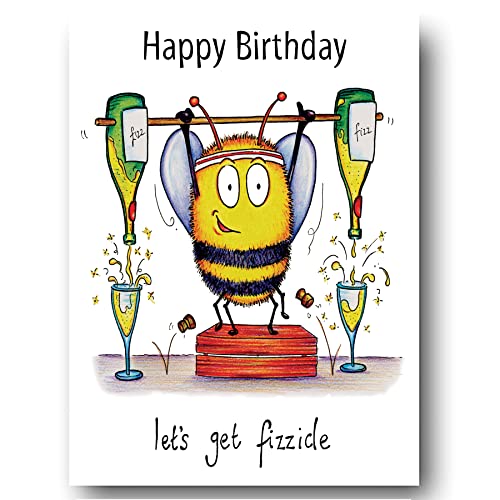 Compost Heap Gym "Fizzicle" Humour & Envelope