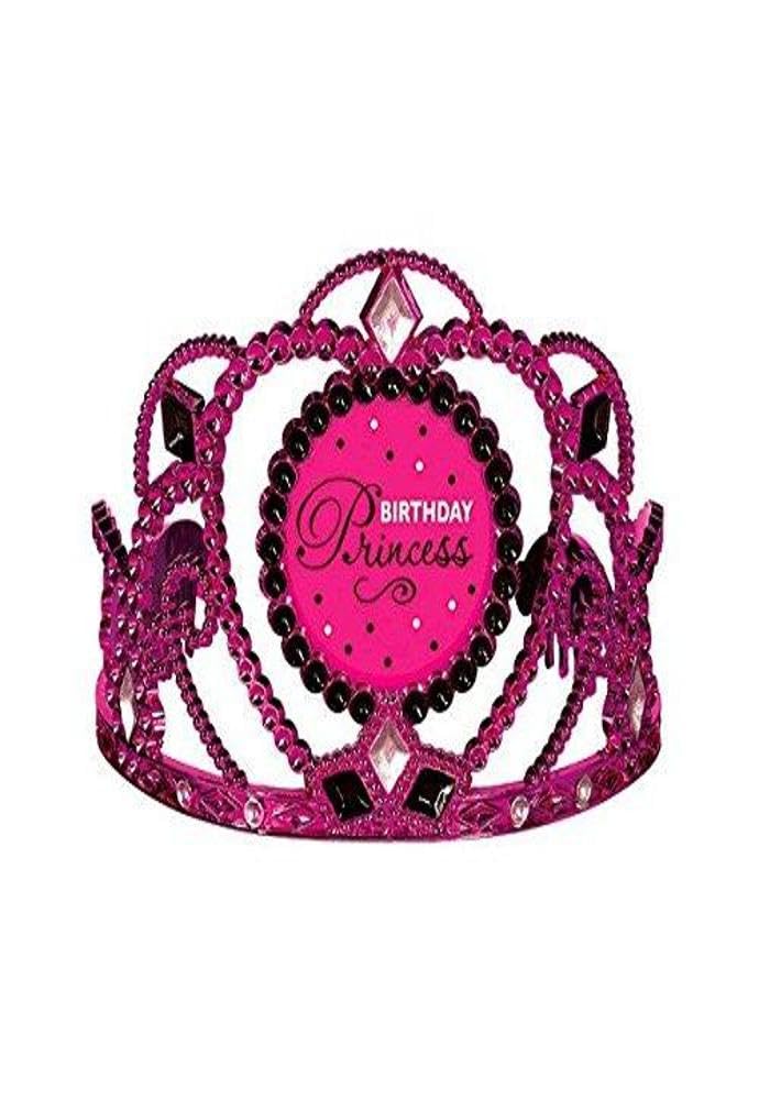 Black and Pink Birthday Princess Tiaras