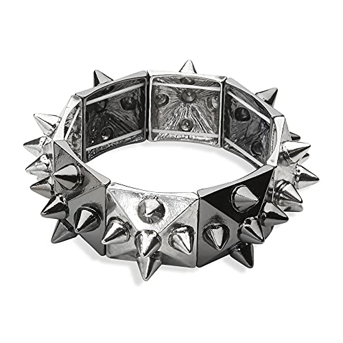 Widmann Black & Silver Studded Bracelet