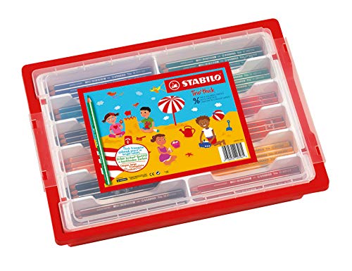 STABILO Triangular Colouring Pencil Trio thick