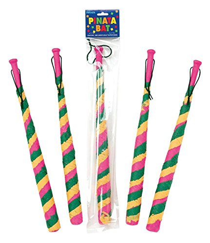 Amscan Colourful Wooden Pinata Bat-45cm-1 PC
