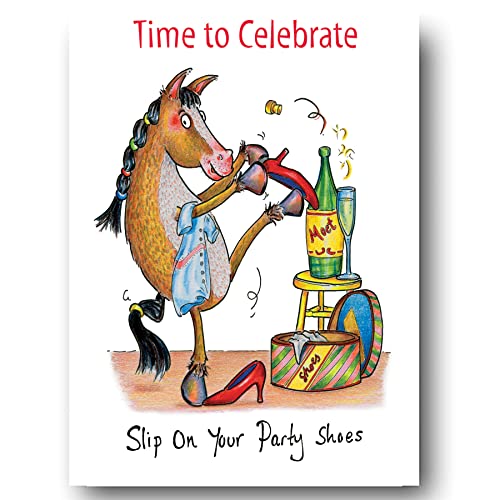 Compost Heap "Party Shoes" & Envelope