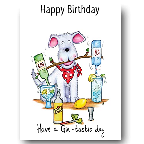 Compost Heap "Gin-tasitic" Birthday & Envelope