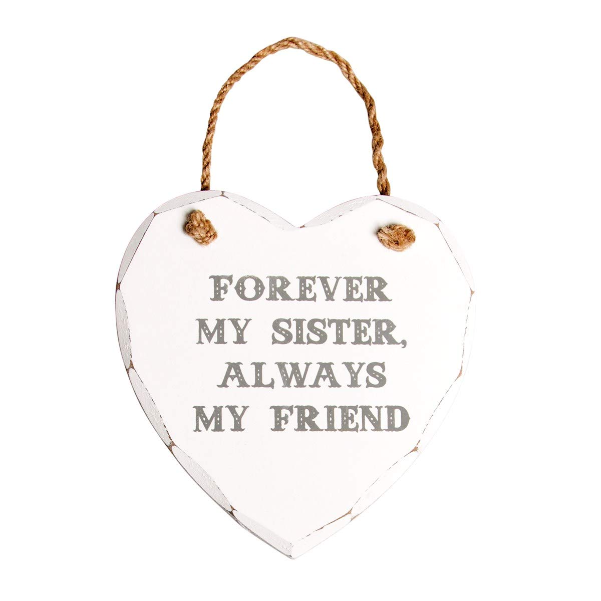 Sass & Belle Forever My Sister Heart Plaque