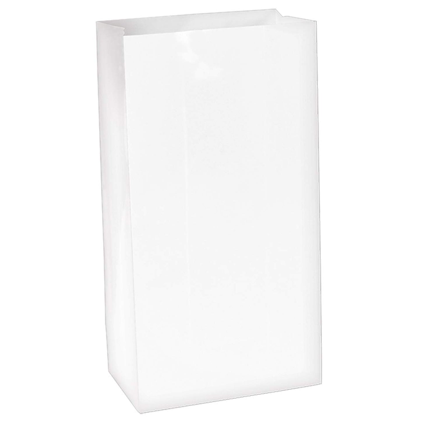 Amscan White Mini Paper Bags 12 Per Pack