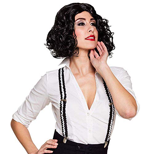 Boland Braces Flapper, Black, Standard Size