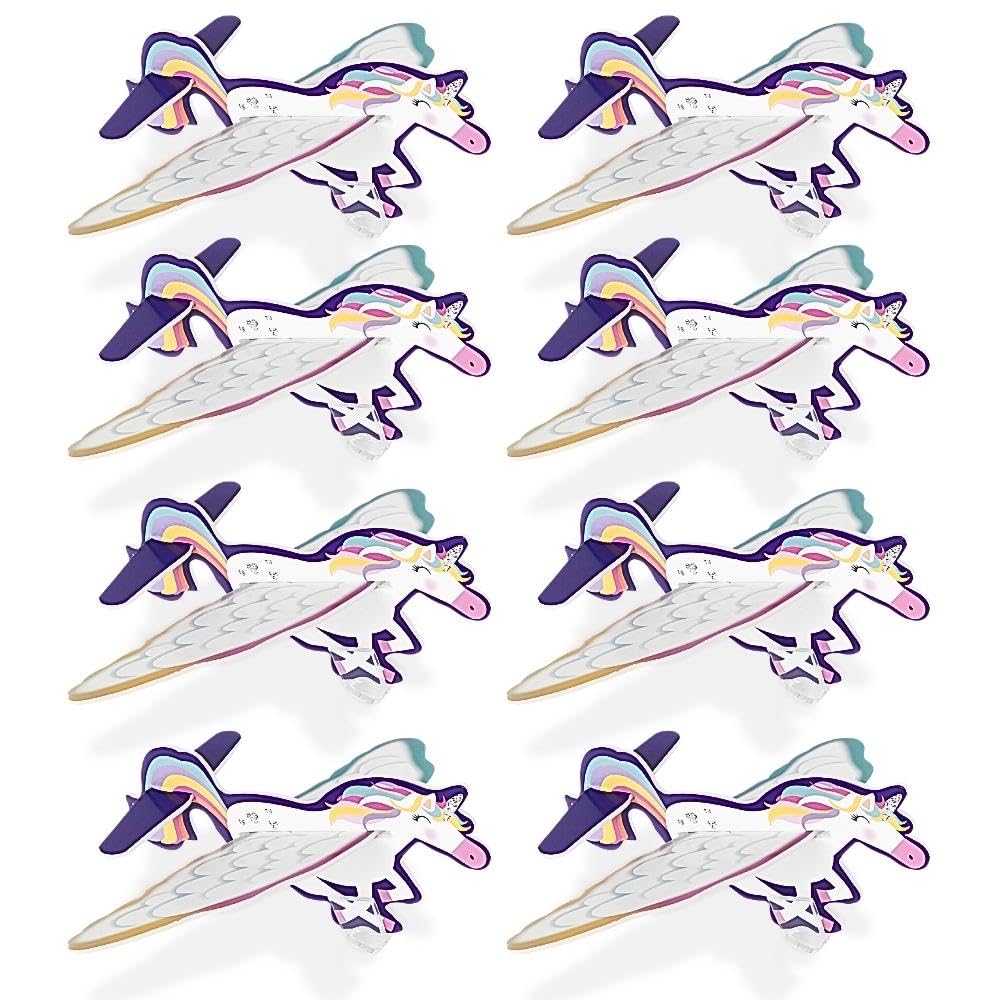 Unique Unicorn Glider Party Favors | 8 Pcs