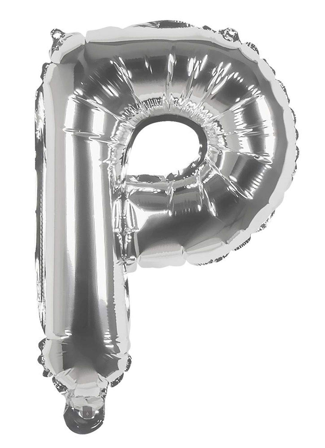 Boland Balloon Letter P (36cm), Silver