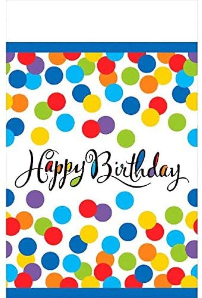 Confetti Bash Tablecovers 1.37m x 2.6m