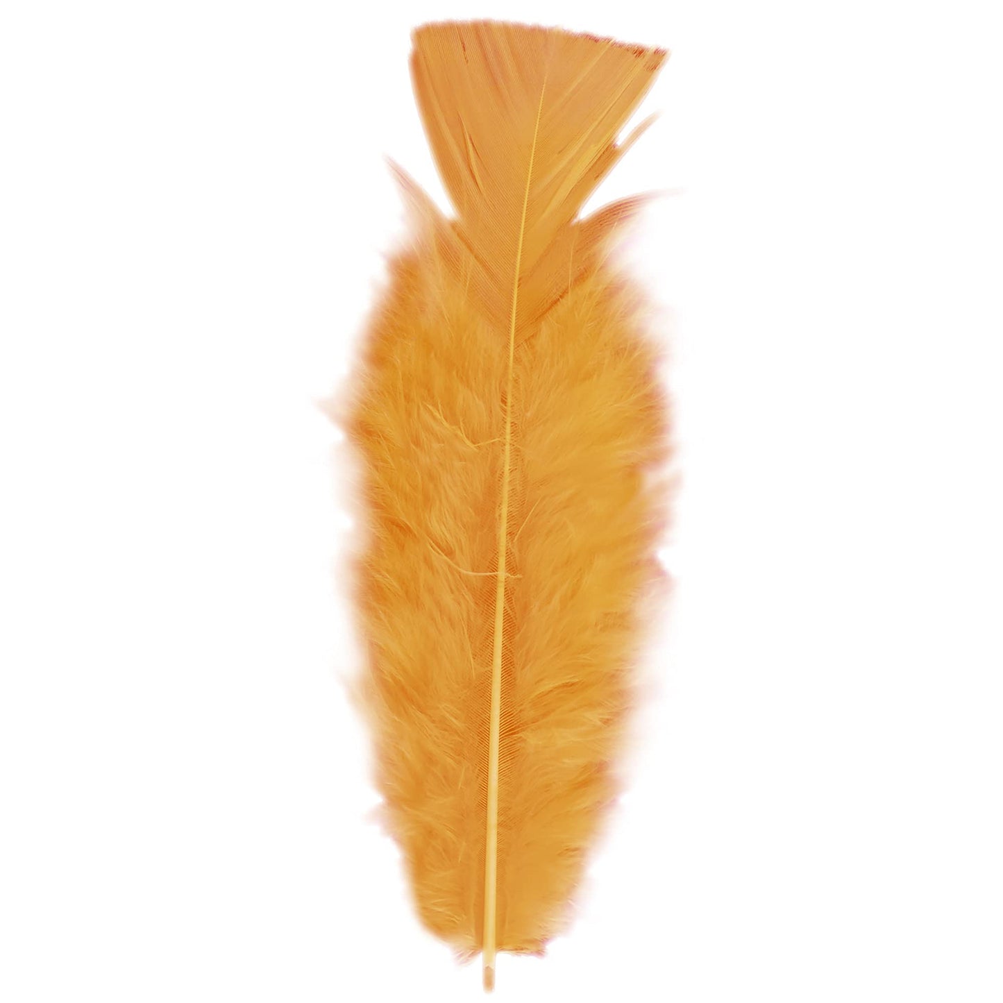Bag of Feathers Orange Accessory for 20s 30s Dancing Flapper Moll Fancy Dress