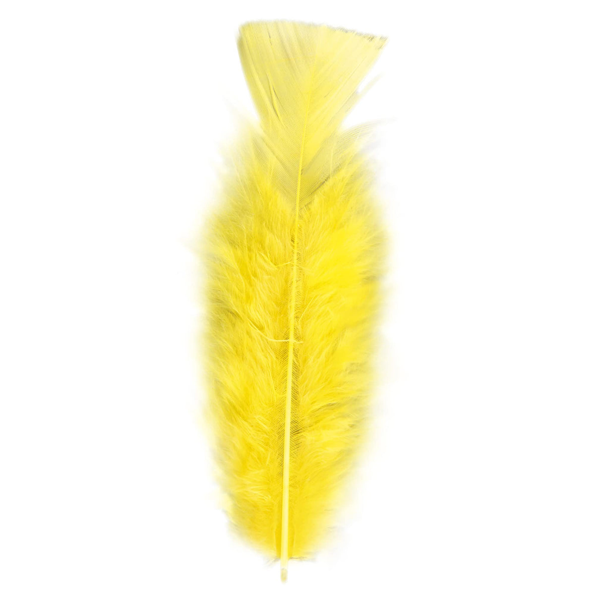 Bag of Feathers Yellow Accessory for 20s 30s Dancing Flapper Moll Fancy Dress