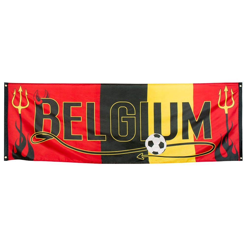 Boland Polyester banner Belgium (74 x 220 cm)