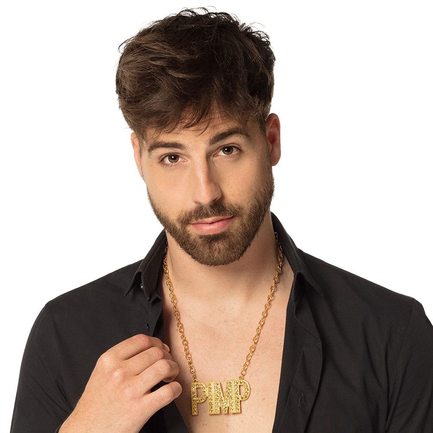 Boland Necklace Golden Fashion Jewellery Gangster