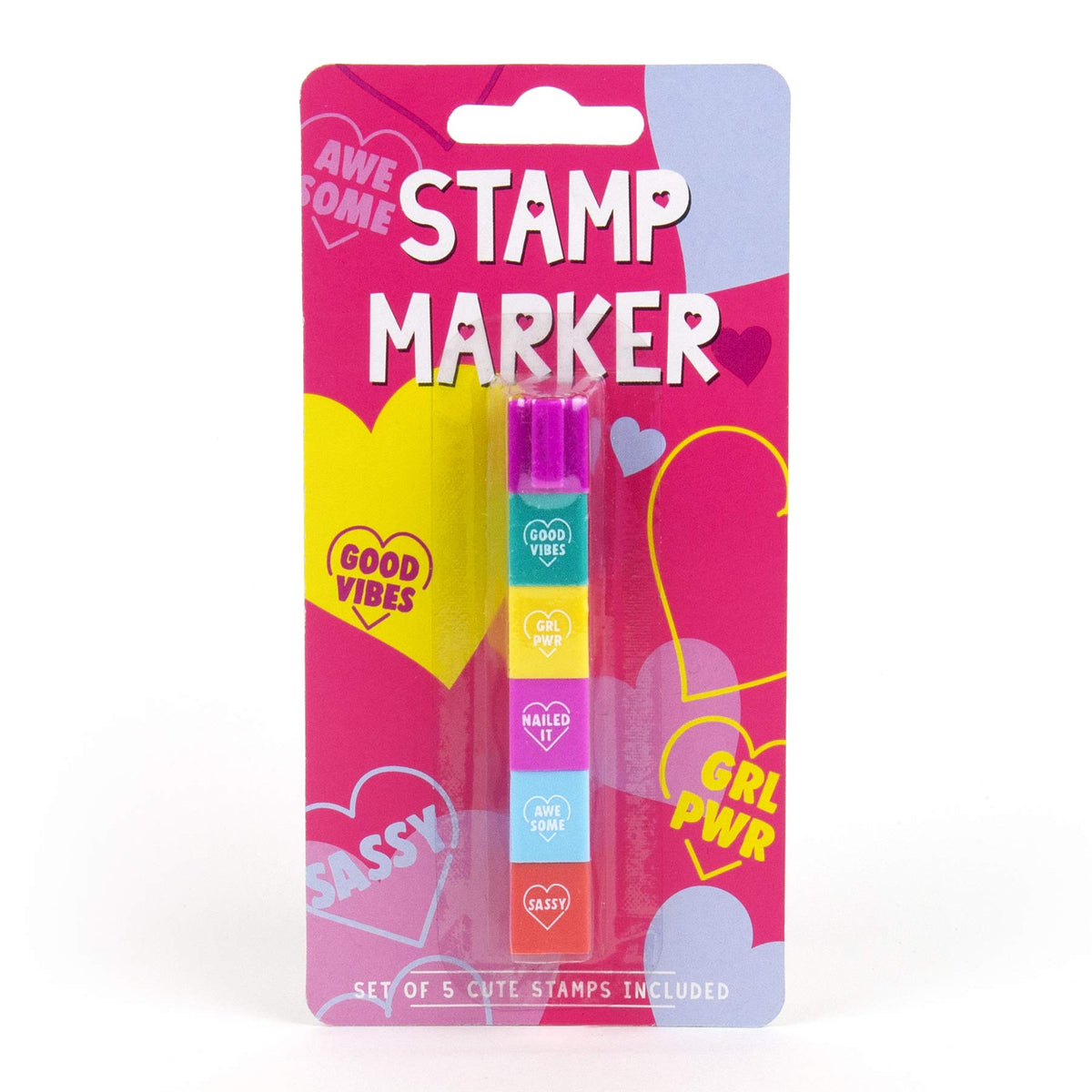 Gift Republic Stamp Markers, Multi-Coloured, one Size