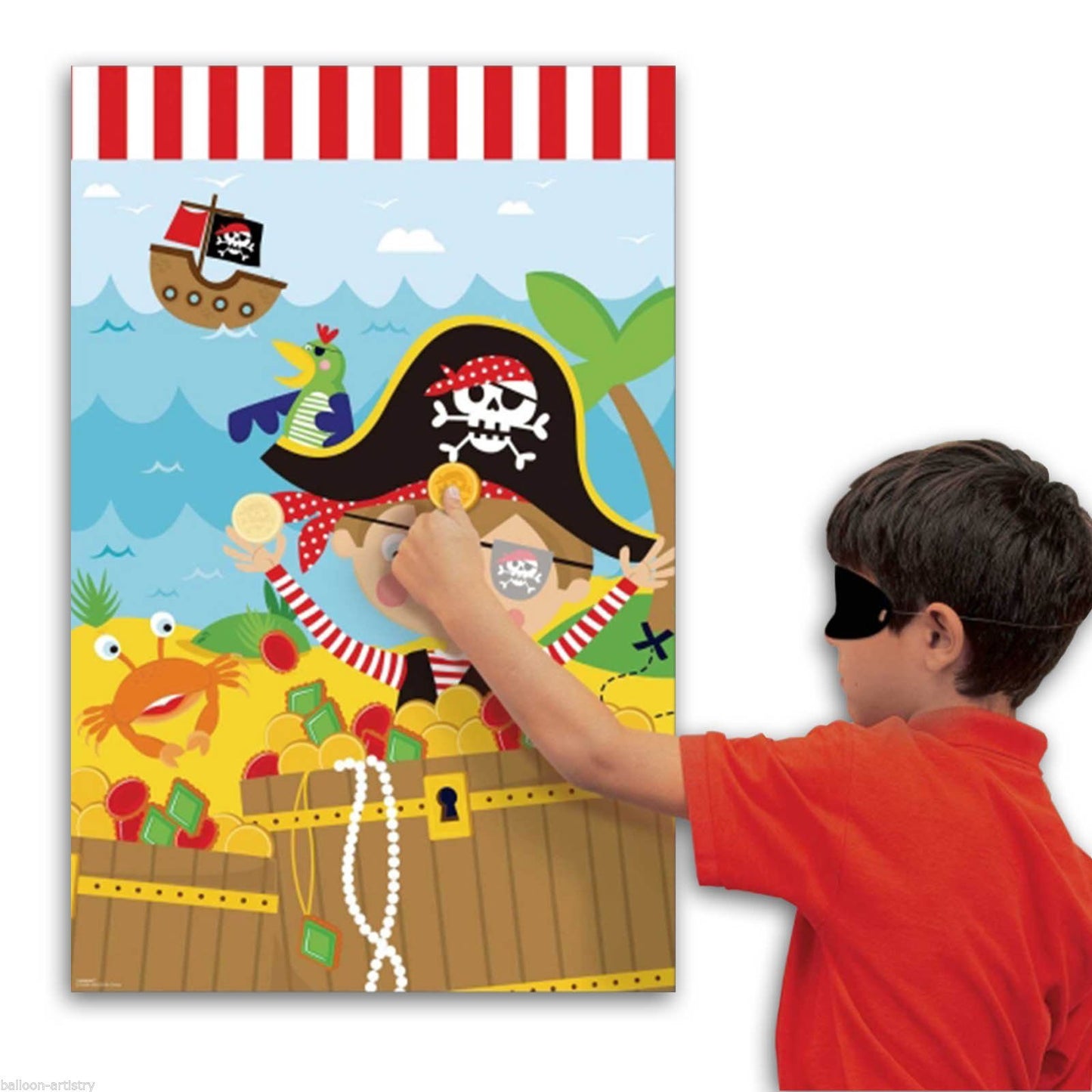 Amscan Pirate Party Game, 1 Set