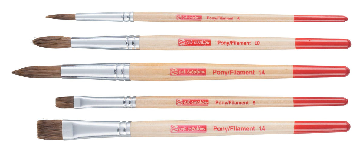 Talens Art Creation Brush, canvas, Brown, 1.6 x 7.5 x 30.8 cm