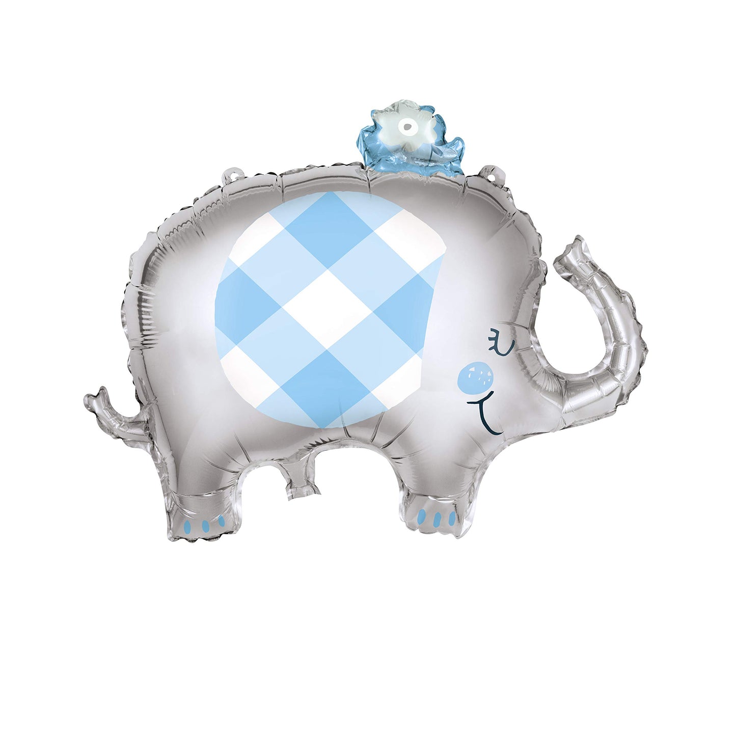 Unique Blue 29" Giant Foil Balloon | Classic Elephant Design