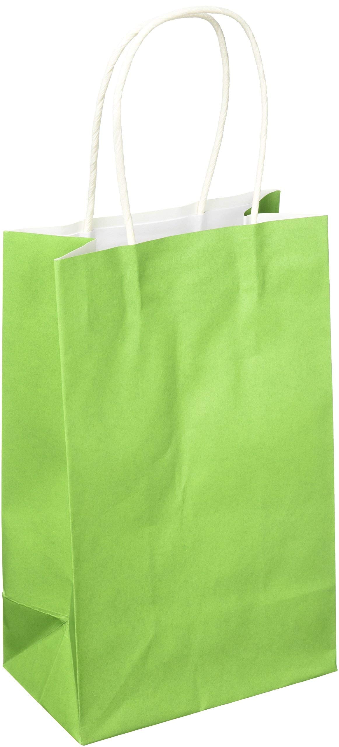 Kiwi Green Small Gift Paper Bags