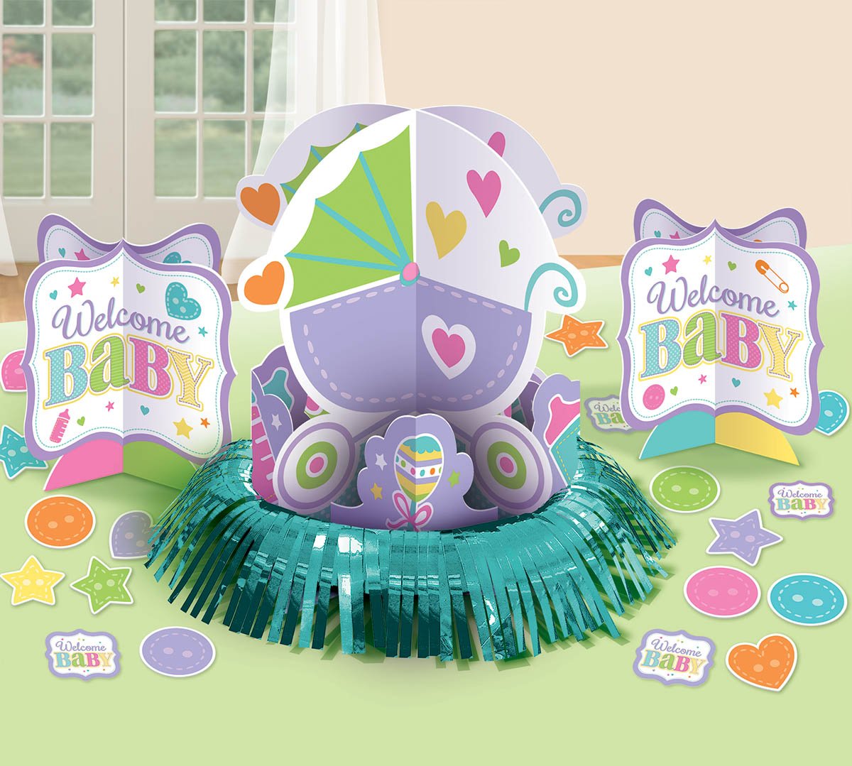 Amscan Welcome Baby Table Decoration Kit /4