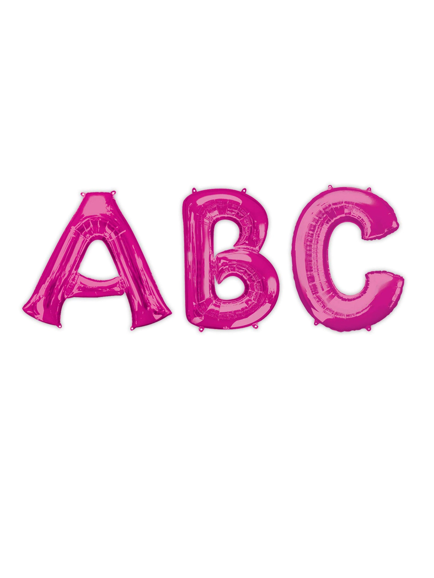 Amscan Balloon Shape: Letter S Pink