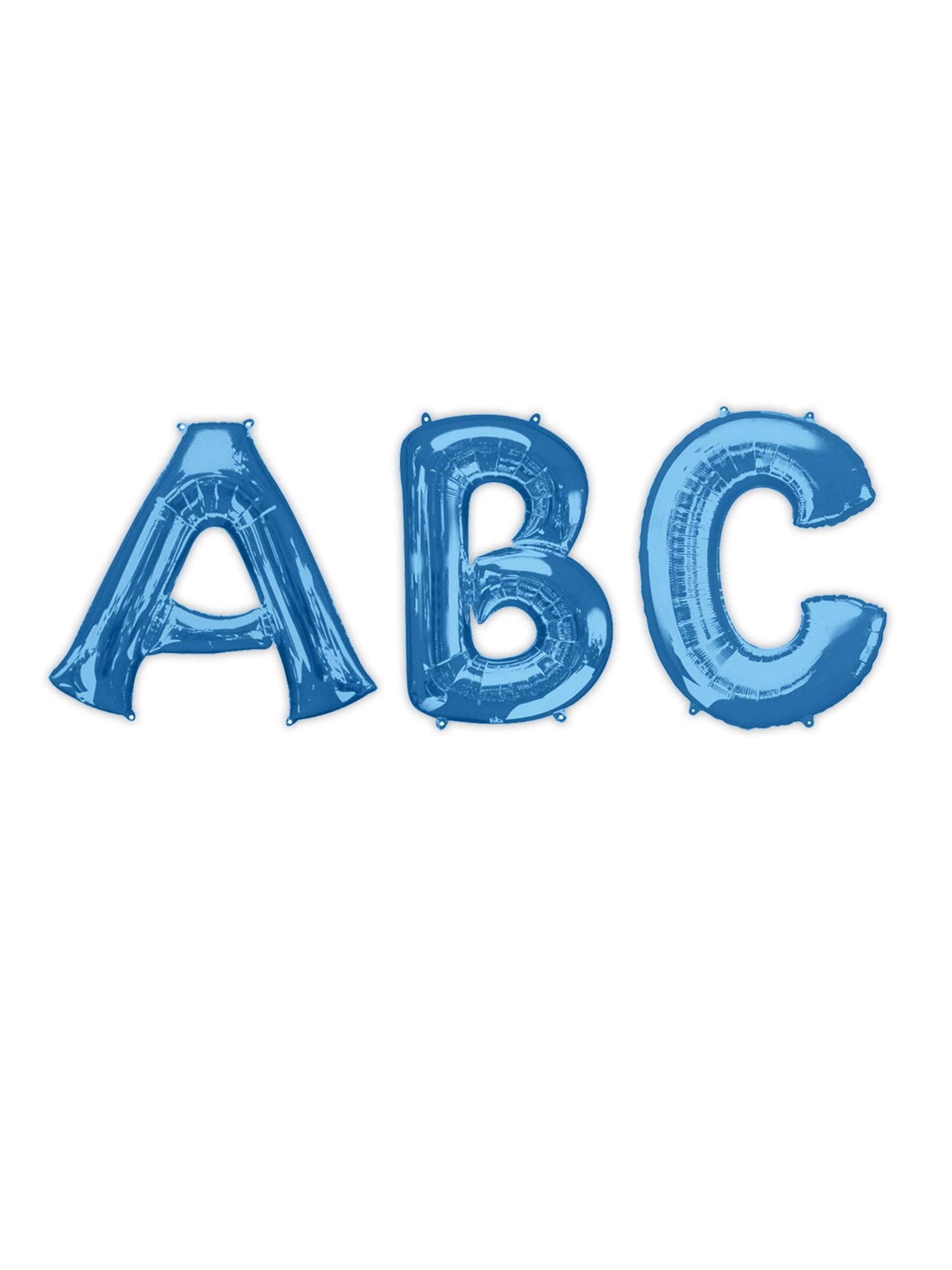 Amscan S/Shape: Letter X Blue